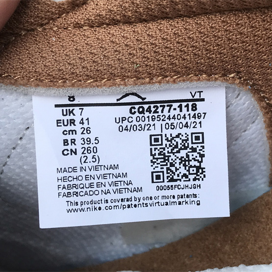 Travis Scott x Air Jordan 1 YY Retro High OG "Cuctus Jack"  Sneaker  CQ4277-118 - 
