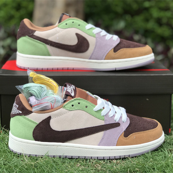 Travis Scott x Air Jordan 1 YY Retro High OG "Cuctus Jack"  Sneaker  CQ4277-118 - 