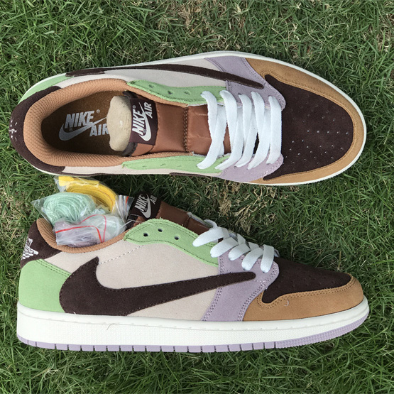 Travis Scott x Air Jordan 1 YY Retro High OG "Cuctus Jack"  Sneaker  CQ4277-118 - 