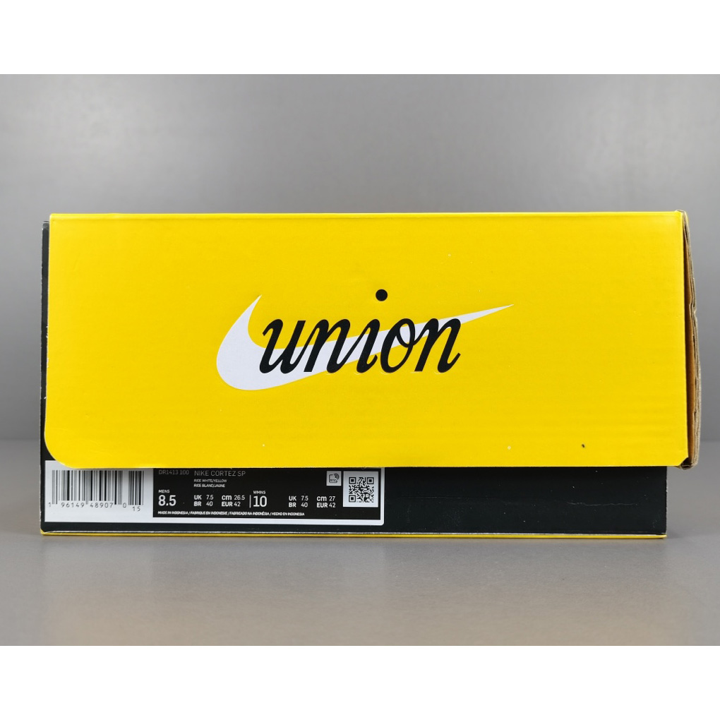 Union LA x Nike Cortez SP ＂Lemon Frost＂Sneaker     DR1413-100  - DesignerGu