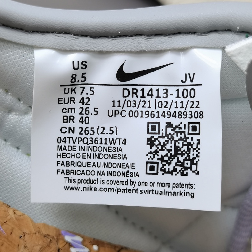 Union LA x Nike Cortez SP ＂Lemon Frost＂Sneaker     DR1413-100  - DesignerGu