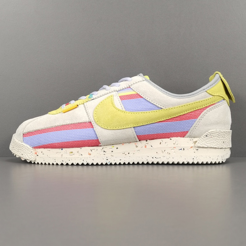Union LA x Nike Cortez SP ＂Lemon Frost＂Sneaker     DR1413-100  - DesignerGu