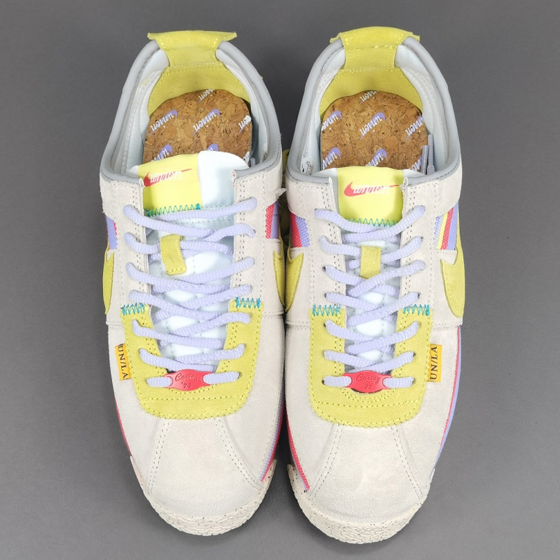 Union LA x Nike Cortez SP ＂Lemon Frost＂Sneaker     DR1413-100  - DesignerGu