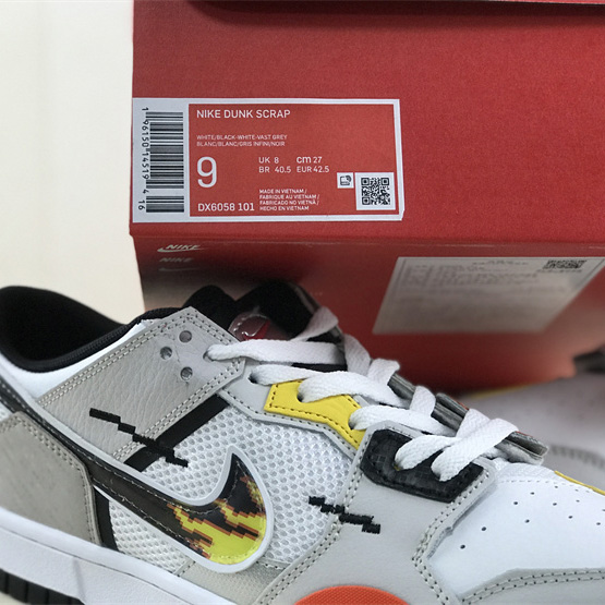 Nike Dunk Low Scrap Sneaker      DX6058-101 - 