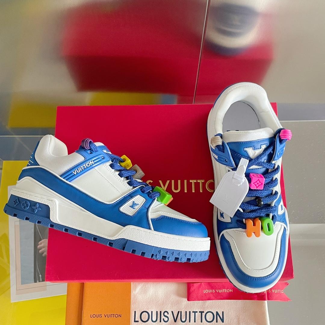 Louis Vuitton LV Trainer Sneaker    (upon UK size) - 