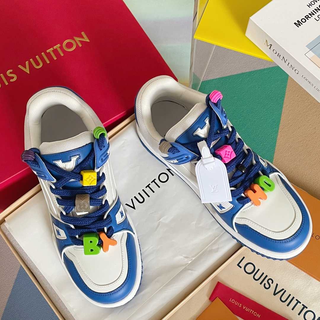 Louis Vuitton LV Trainer Sneaker    (upon UK size) - 
