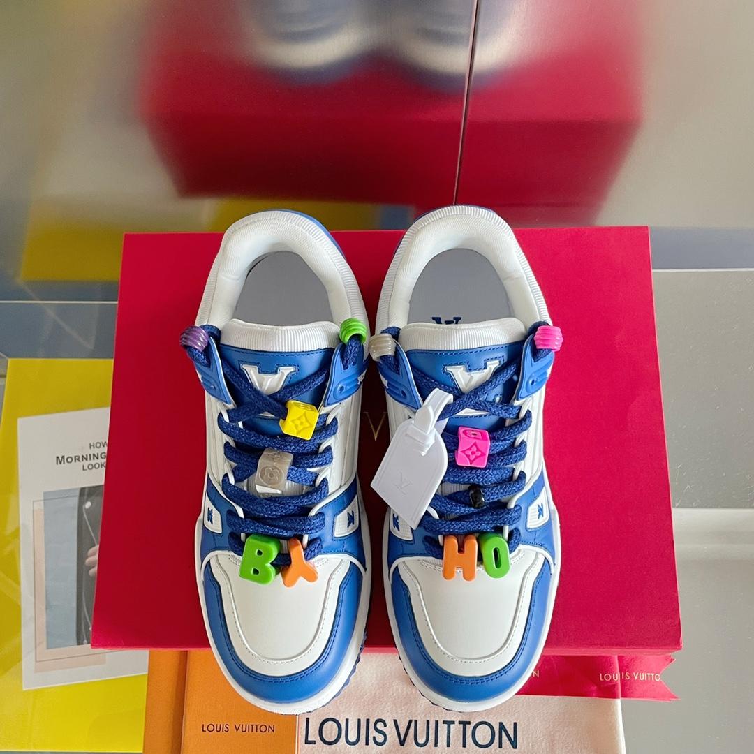 Louis Vuitton LV Trainer Sneaker    (upon UK size) - 