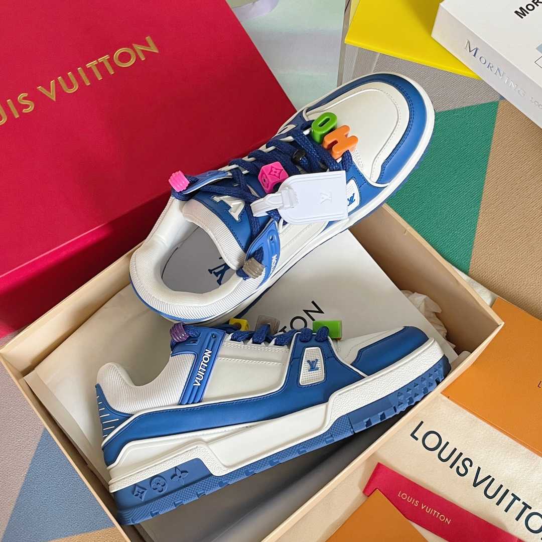 Louis Vuitton LV Trainer Sneaker    (upon UK size) - 