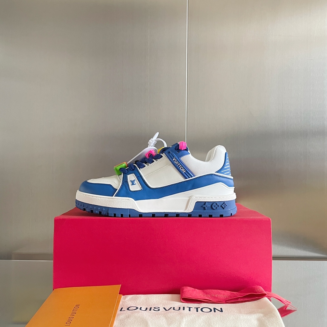 Louis Vuitton LV Trainer Sneaker    (upon UK size) - 