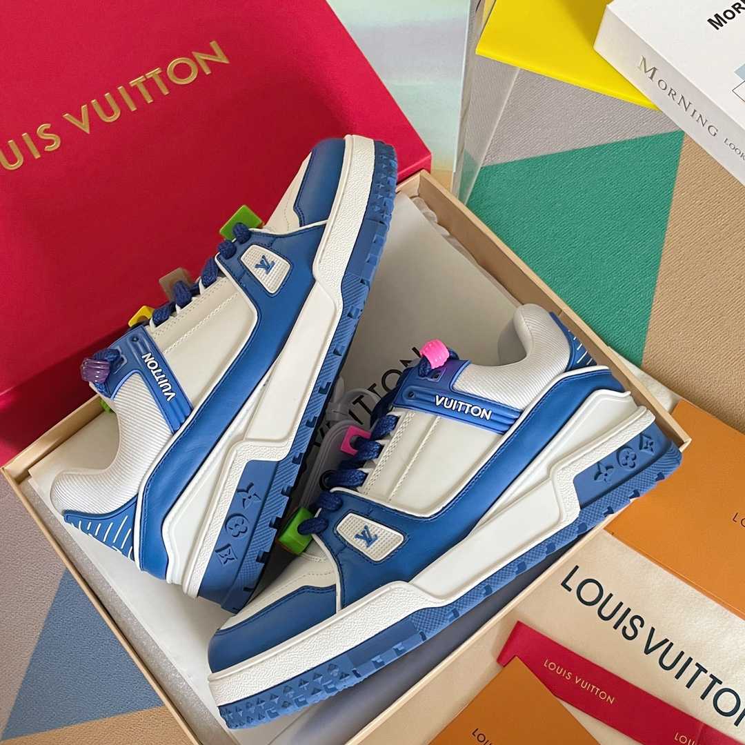 Louis Vuitton LV Trainer Sneaker    (upon UK size) - 