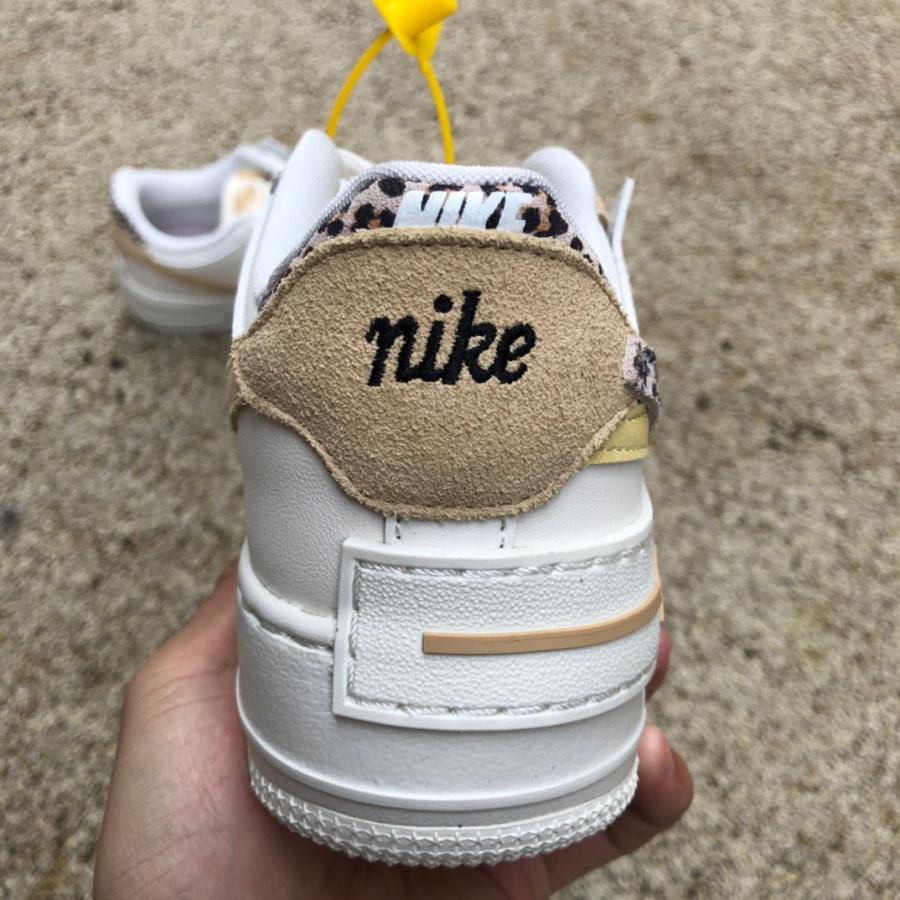 Nike WMNS Air Force 1 Shadow"Beige/Brown Leopard" Sneaker   CI0919-120 - 