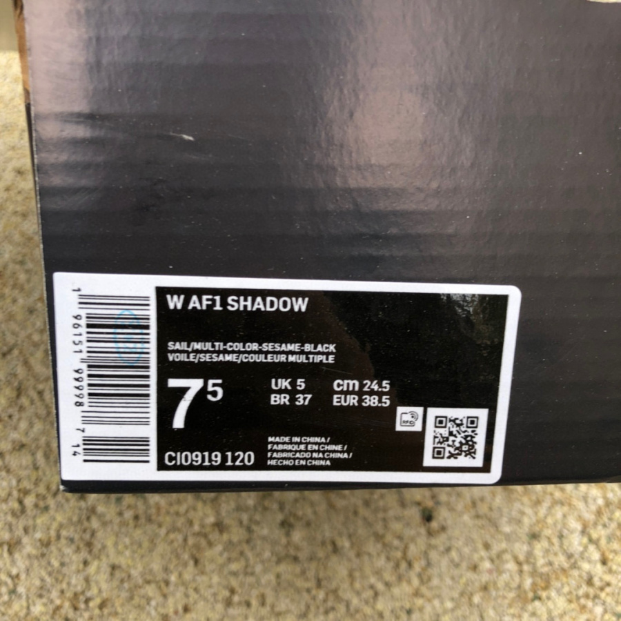 Nike WMNS Air Force 1 Shadow"Beige/Brown Leopard" Sneaker   CI0919-120 - 