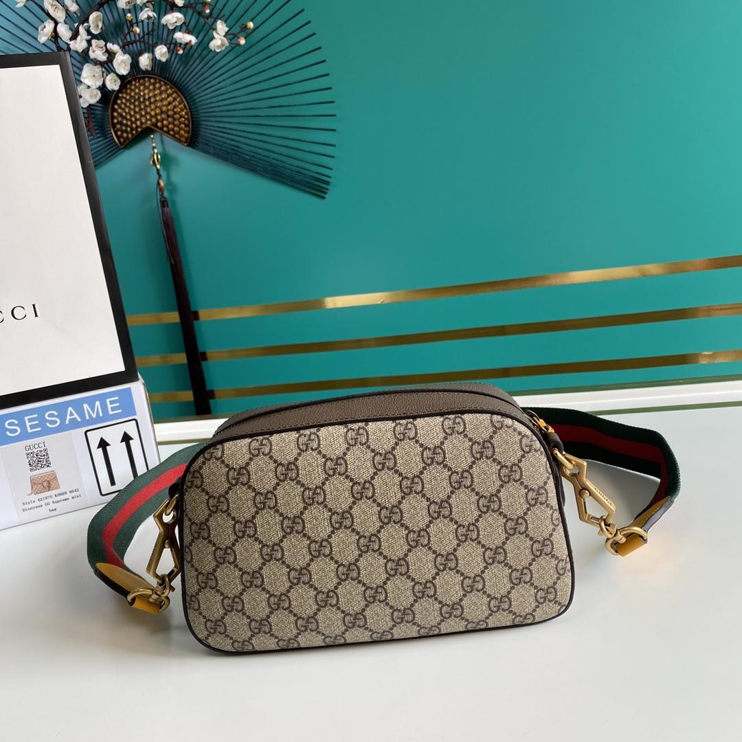 Gucci Neo Vintage GG Supreme Messenger Bag(24-15-7.6cm)   - DesignerGu