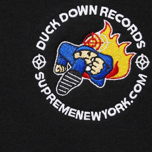 Supreme  x Duck Down Records Hooded Sweatshirt - DesignerGu