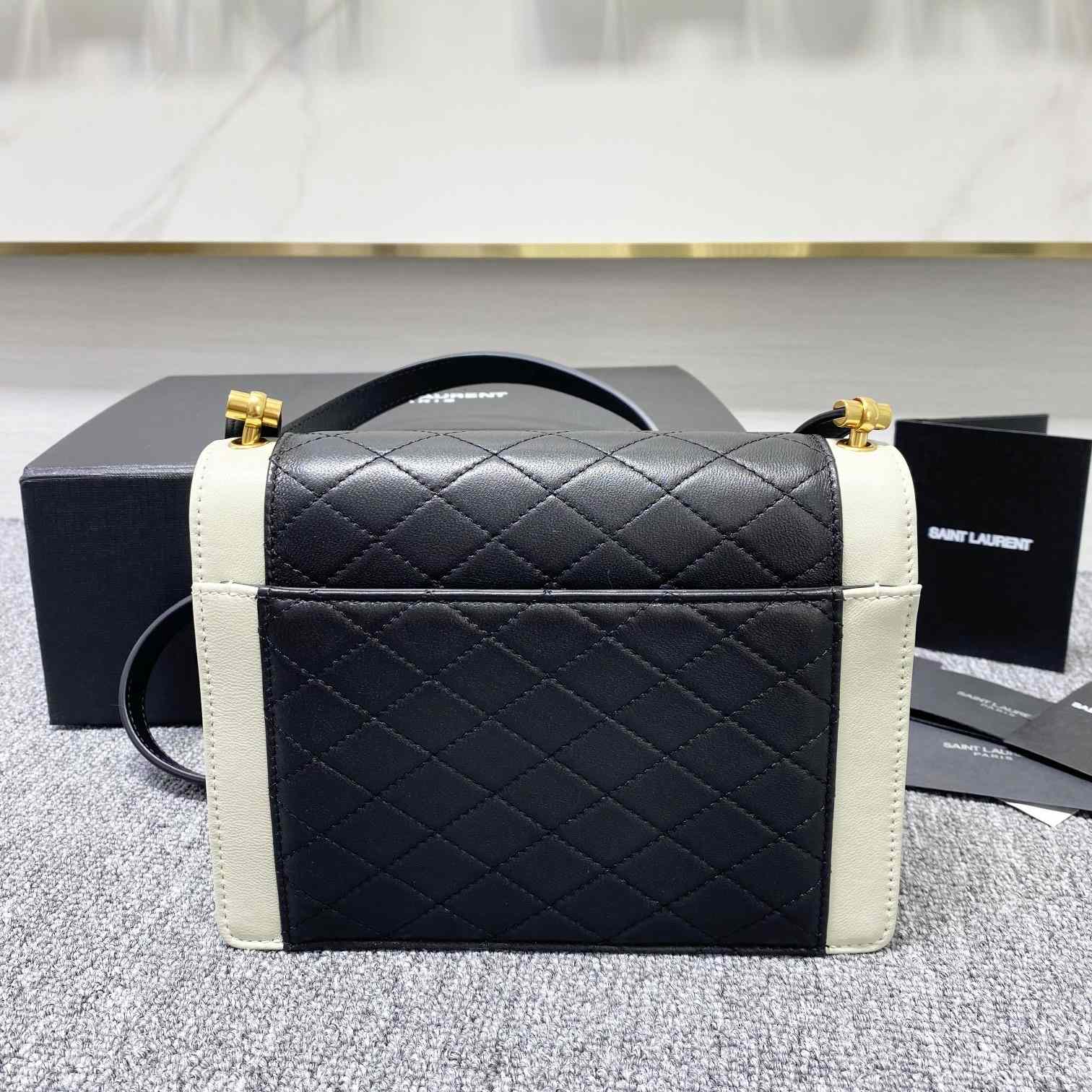 Saint Laurent Gaby Mini Satchel In Quilted Lambskin - 