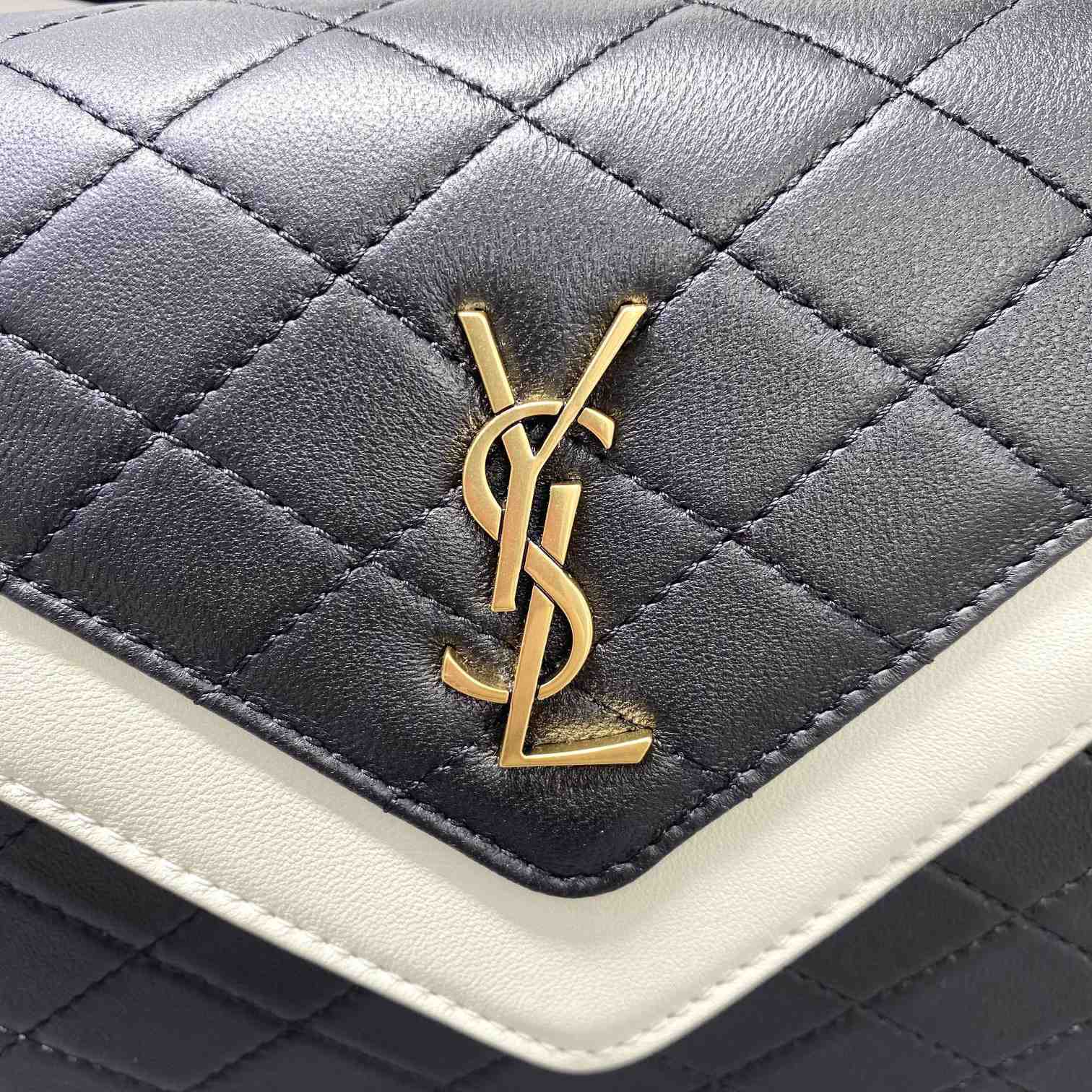 Saint Laurent Gaby Mini Satchel In Quilted Lambskin - 