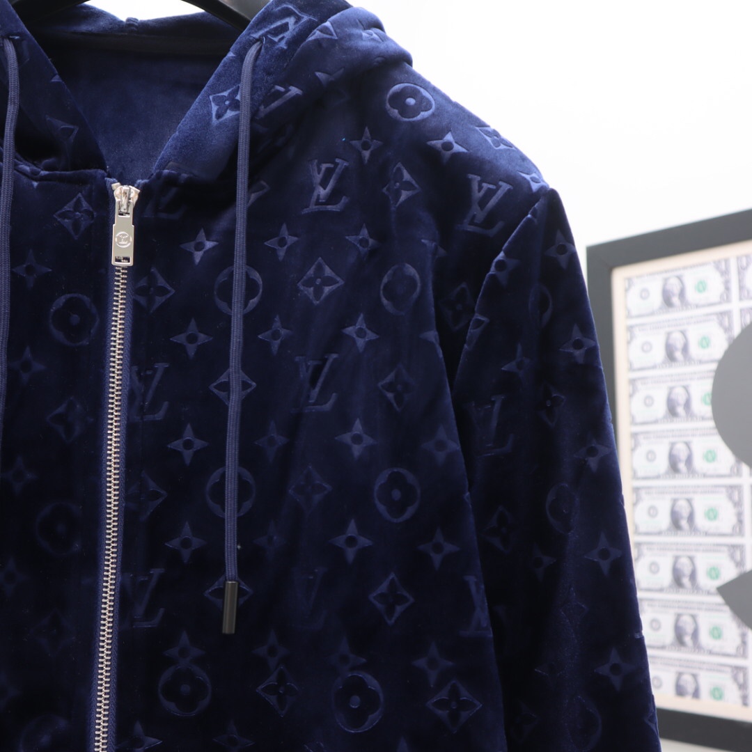 Louis Vuitton Zipped Track Hoodie & Track Pants - 