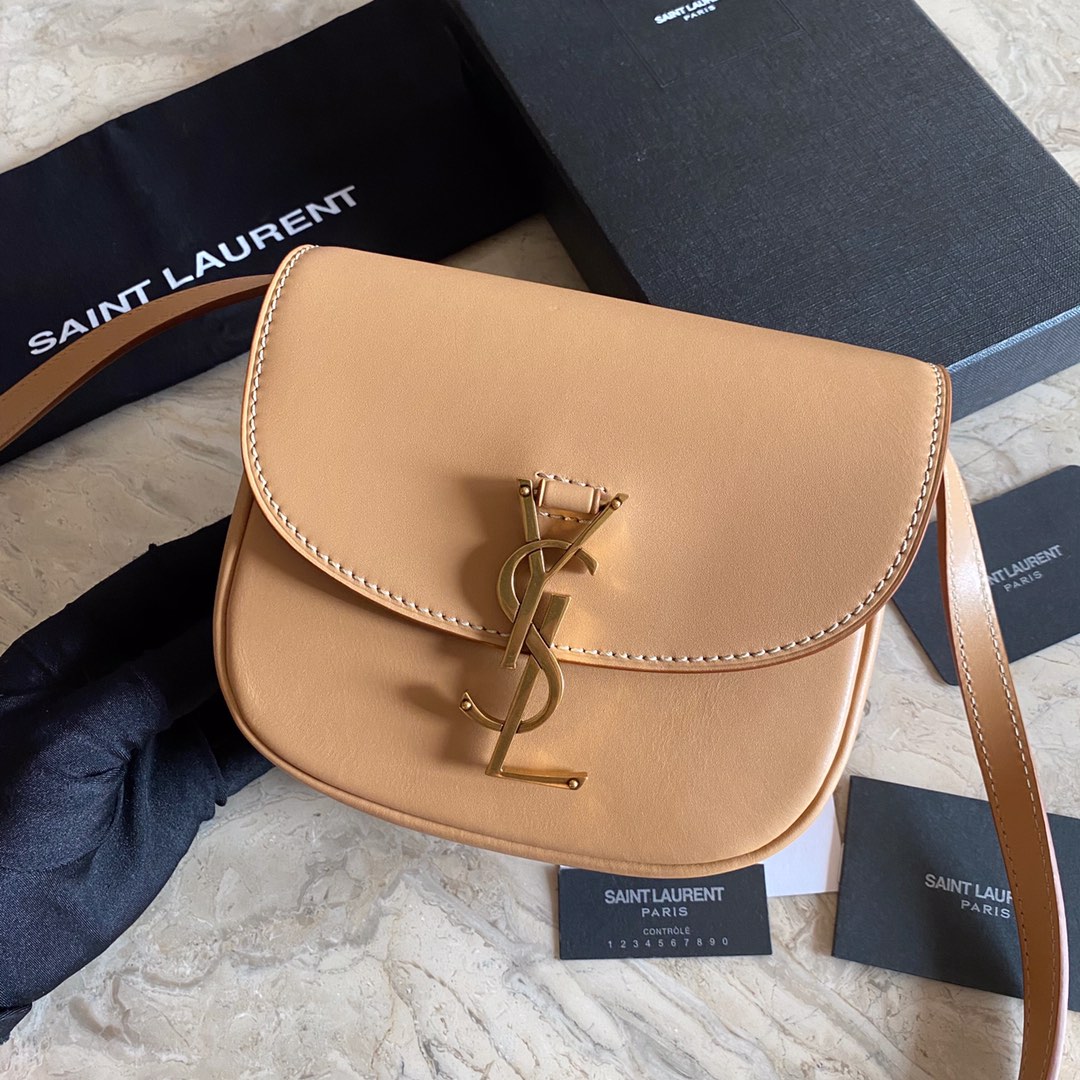 Saint Laurent Kaia Small Satchel In Smooth Vintage Leather - DesignerGu
