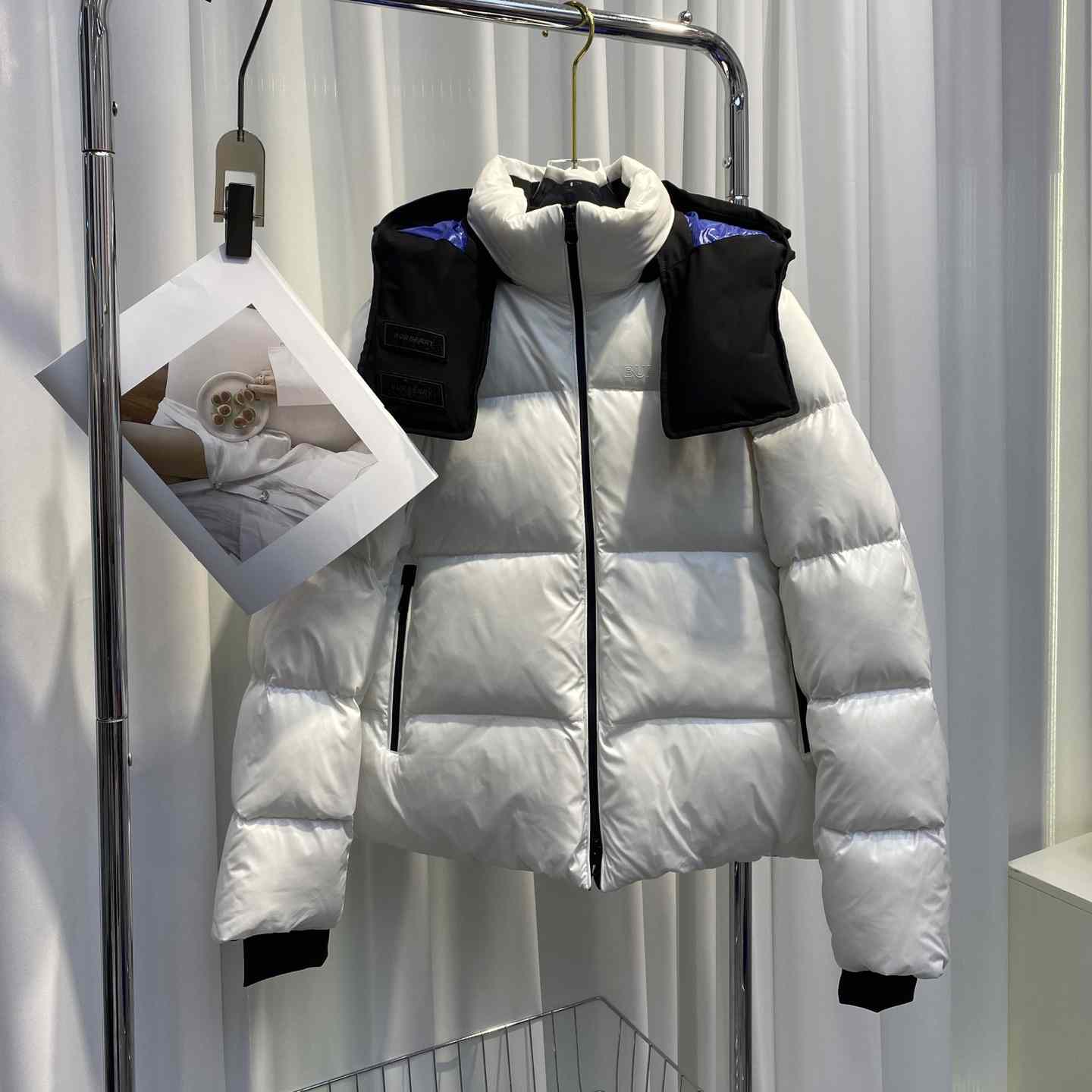 Burberry Detachable Hood Nylon Puffer Jacket - DesignerGu