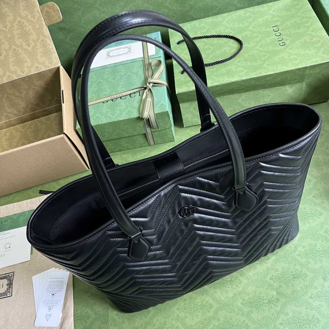 Gucci GG Marmont Large Tote Bag(38.5-29-14cm) - DesignerGu