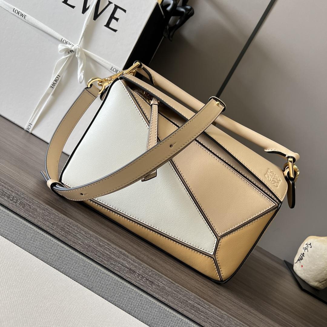 Loewe Small Puzzle Bag In Classic Calfskin - DesignerGu