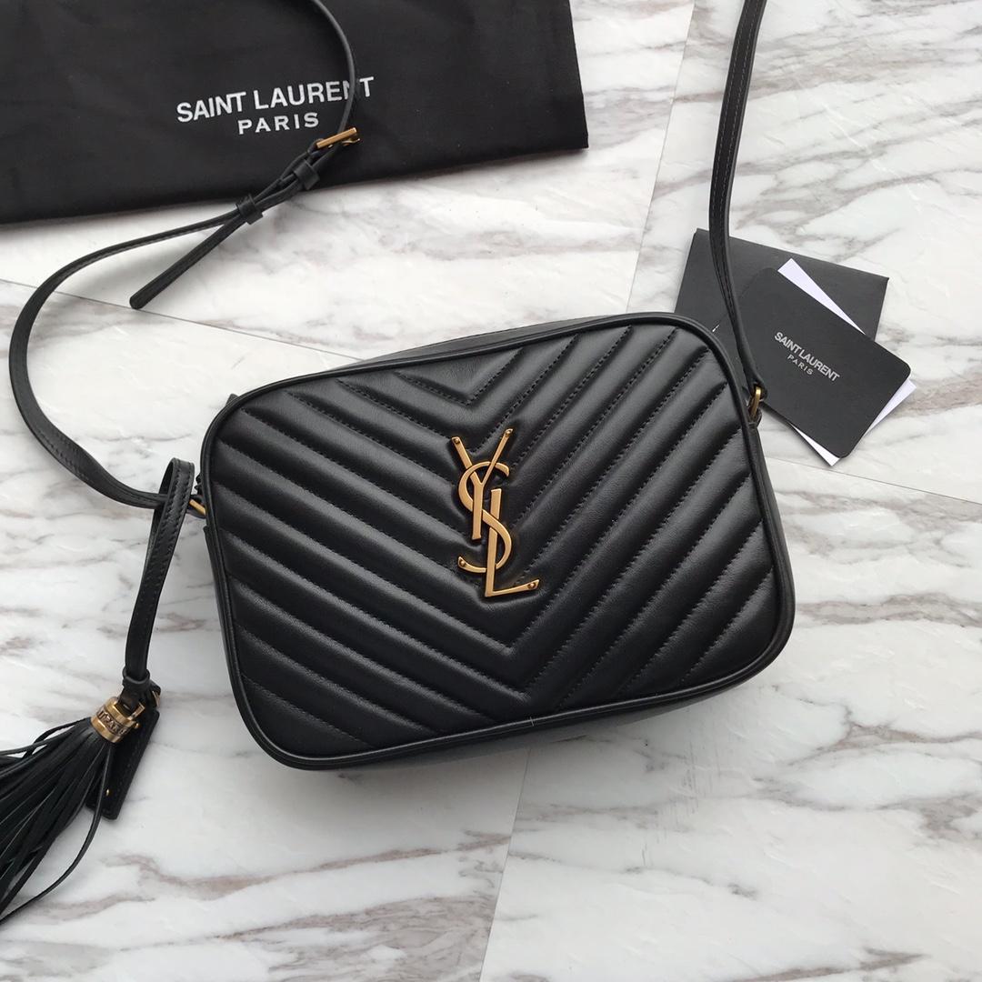 Saint Laurent Lou Matelassé Leather Camera Bag(23x16x6cm) - DesignerGu