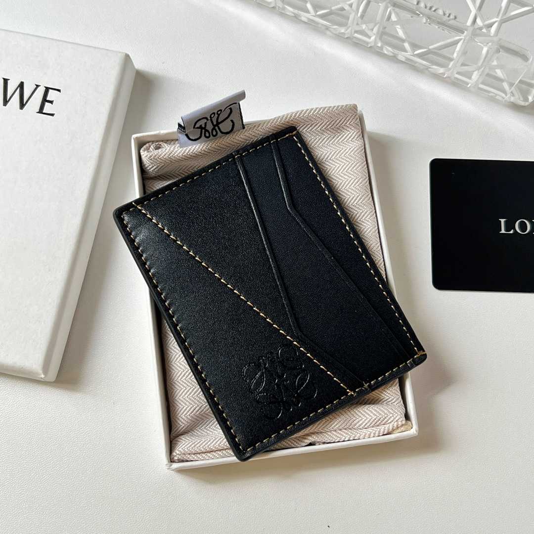 Loewe Puzzle Plain Cardholder (10x7.5cm) - 