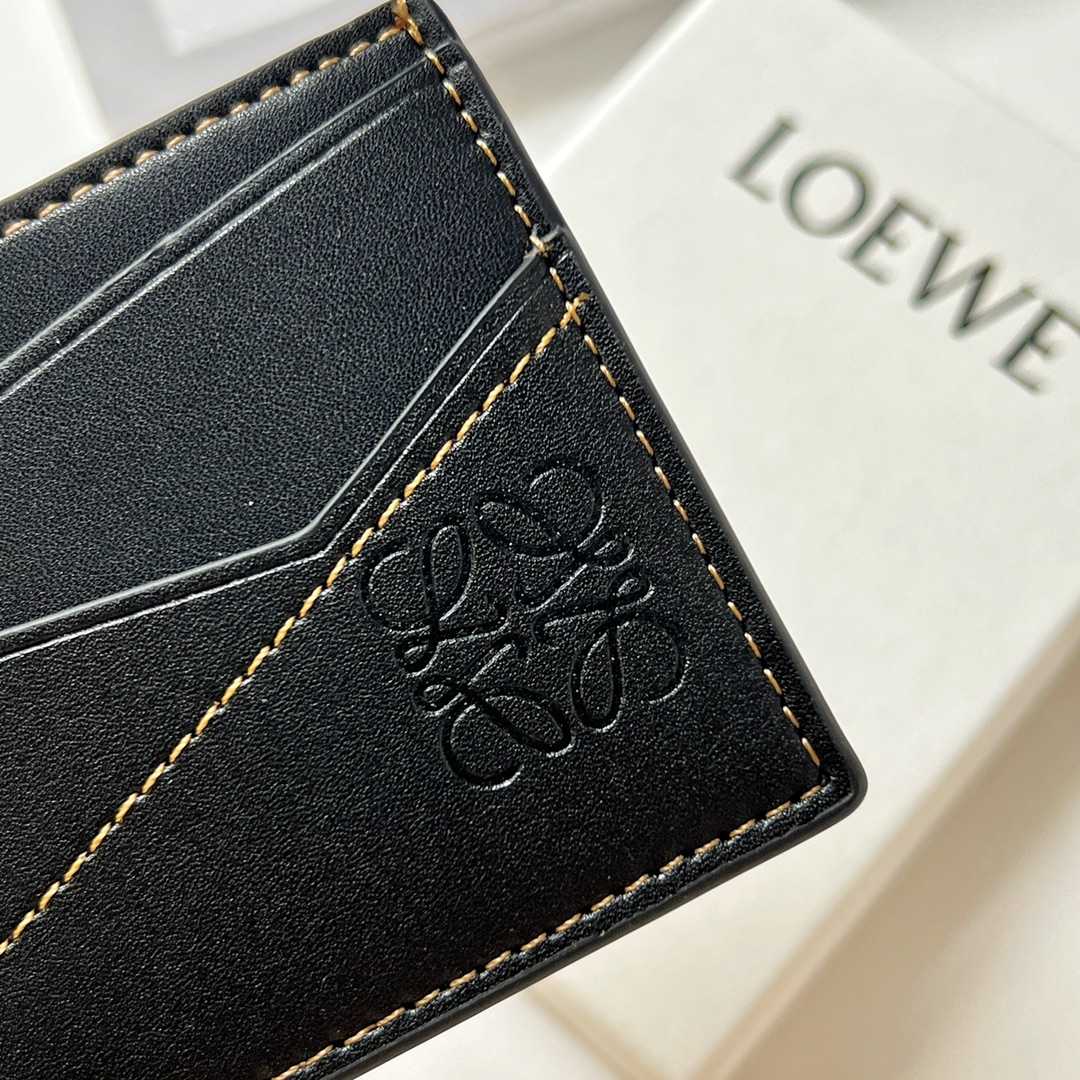 Loewe Puzzle Plain Cardholder (10x7.5cm) - 
