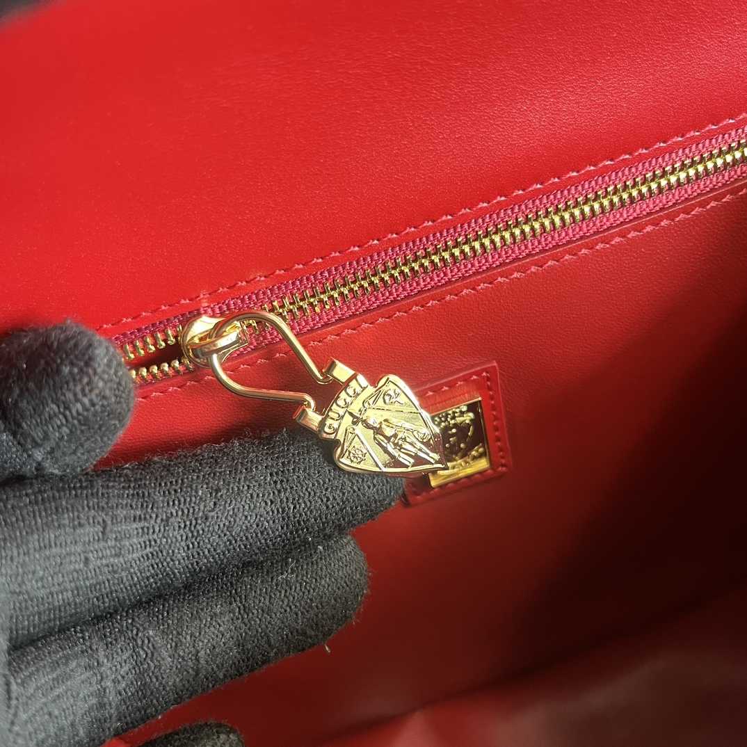 Gucci Equestrian Inspired Shoulder Bag(21-20-7cm)   - DesignerGu