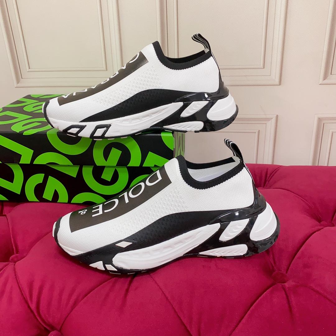 Dolce & Gabbana Stretch Mesh Fast Sneakers - DesignerGu