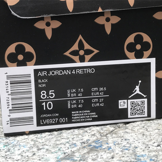 Air Jordan 4 x Louis Vuitton Sneaker     LV6927-001 - 