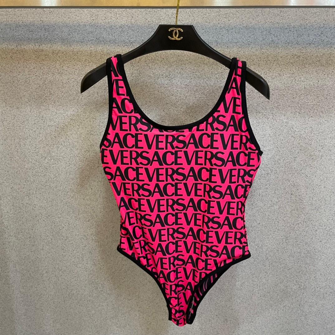 Versace Allover Reversible Swimsuit - DesignerGu