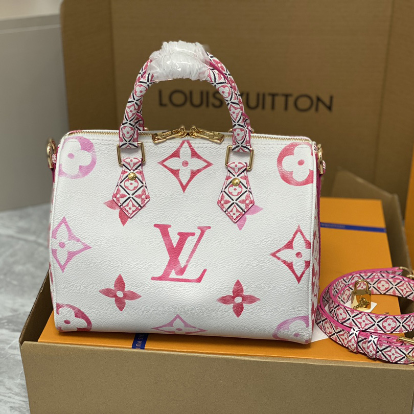 Louis Vuitton Speedy Bandoulière 25 Handbag   (25x19x15cm)  M23073 - DesignerGu