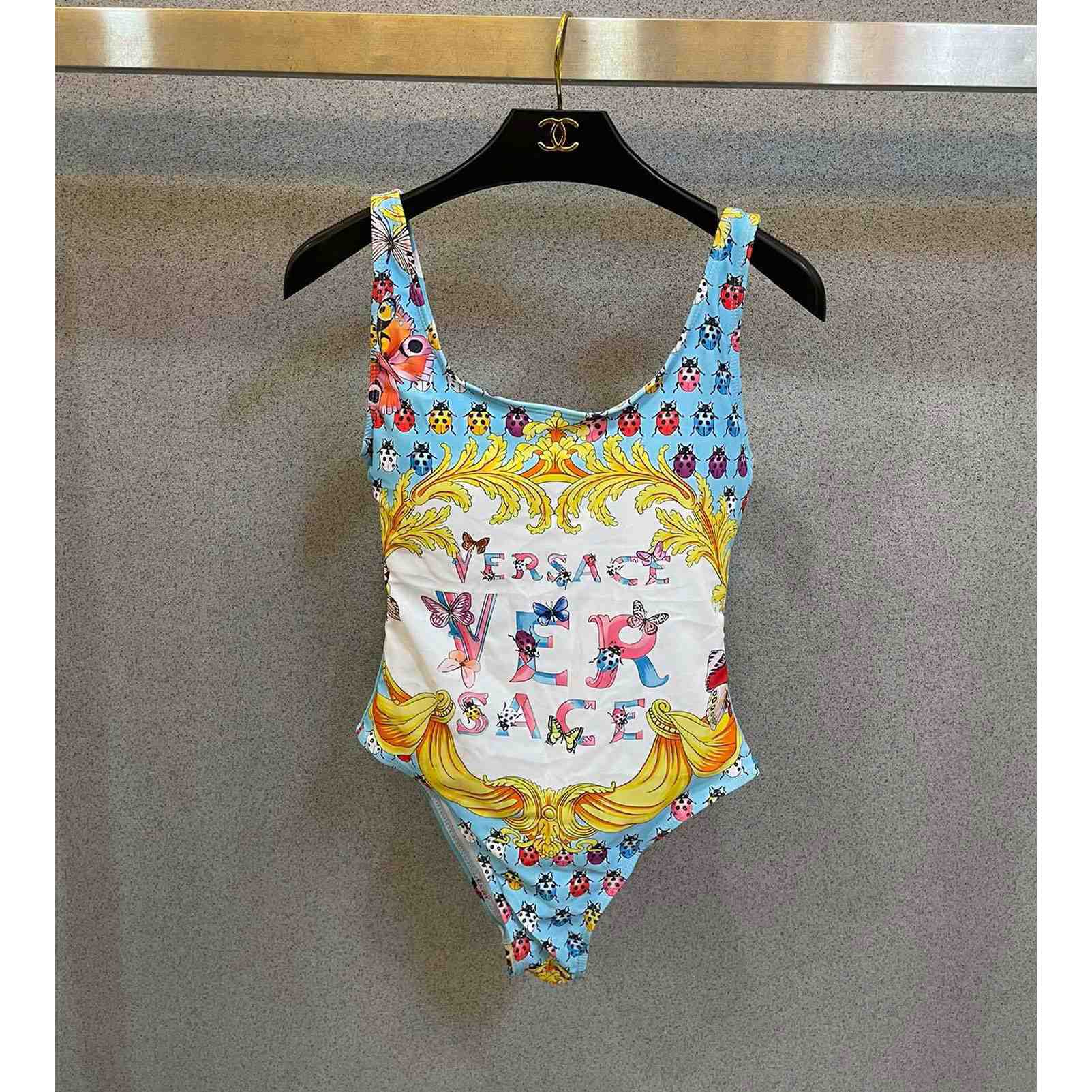 Versace Butterflies One-Piece Swimsuit - DesignerGu