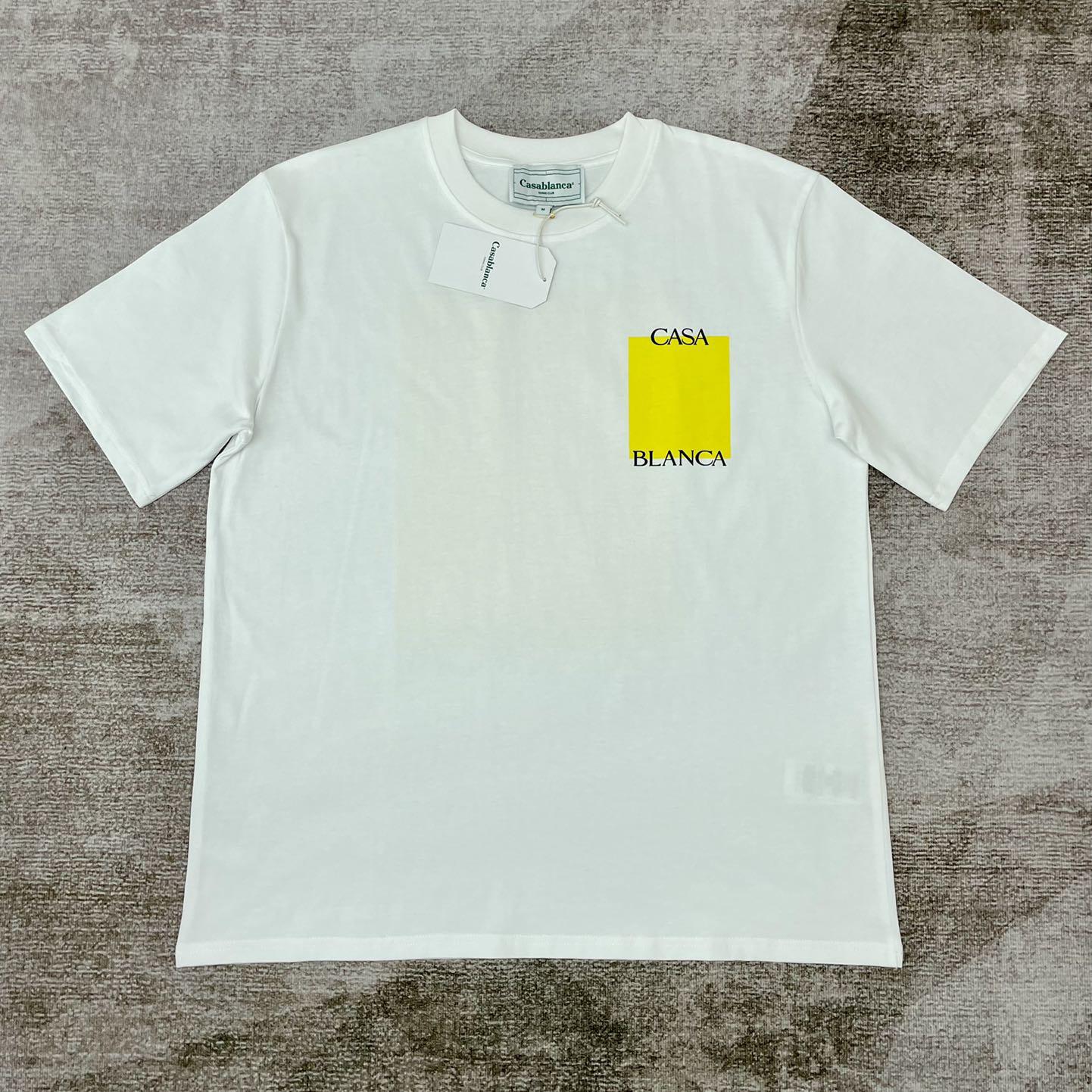 Casablanca Cotton T-Shirt - DesignerGu