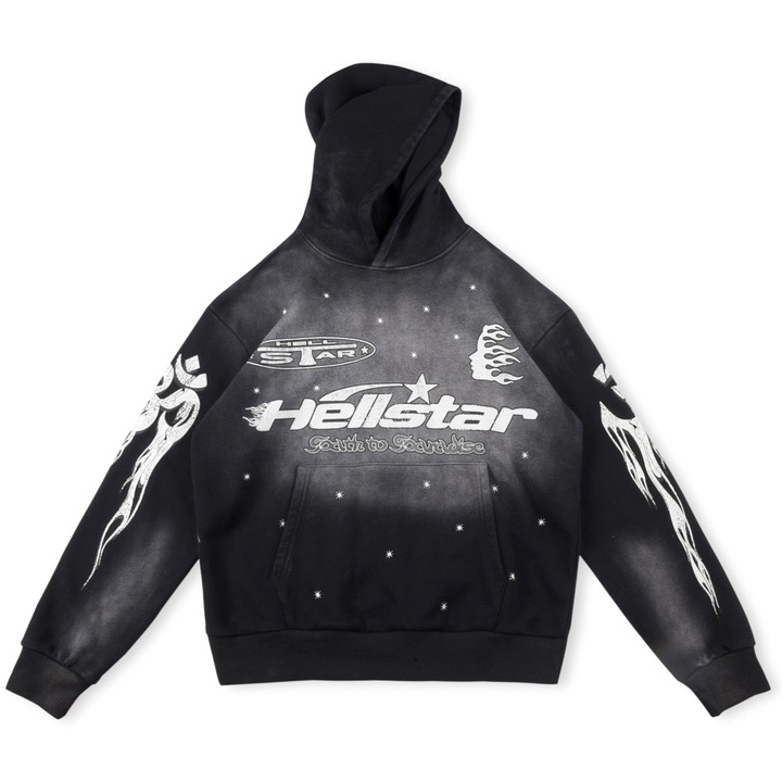 Hellstar Racer Hooded Sweatshirt - DesignerGu