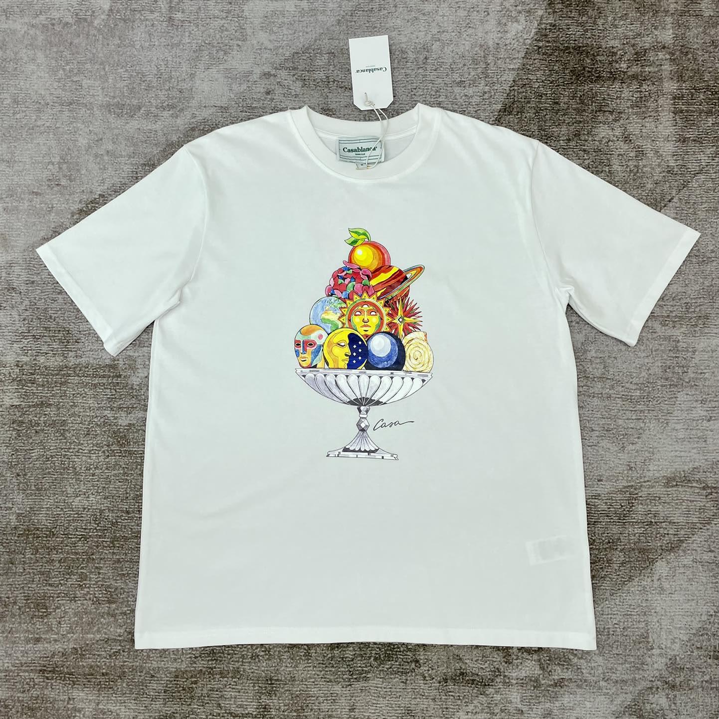 Casablanca Celestial Pyramid T-Shirt - DesignerGu