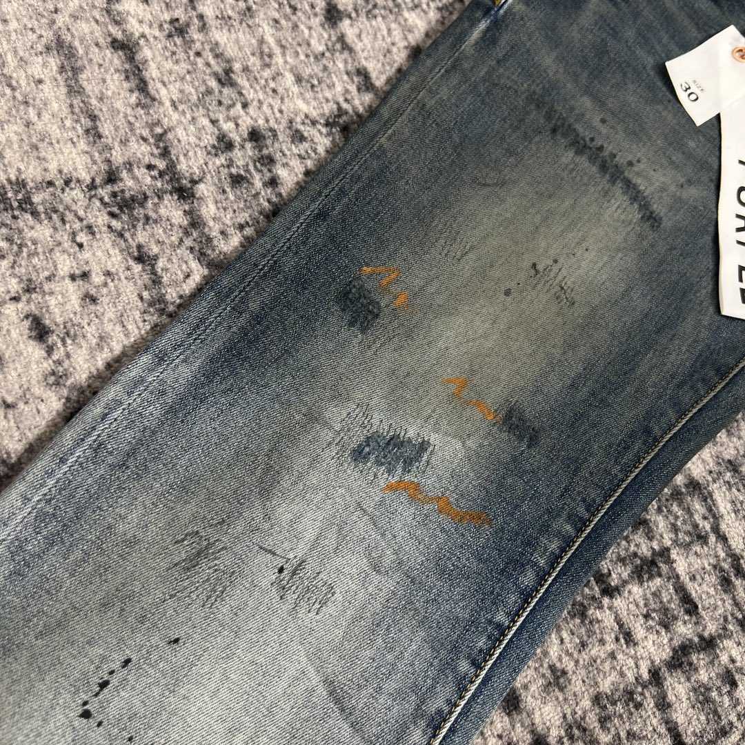 Purple-Brand Slim-Fit Jeans   202332 - DesignerGu