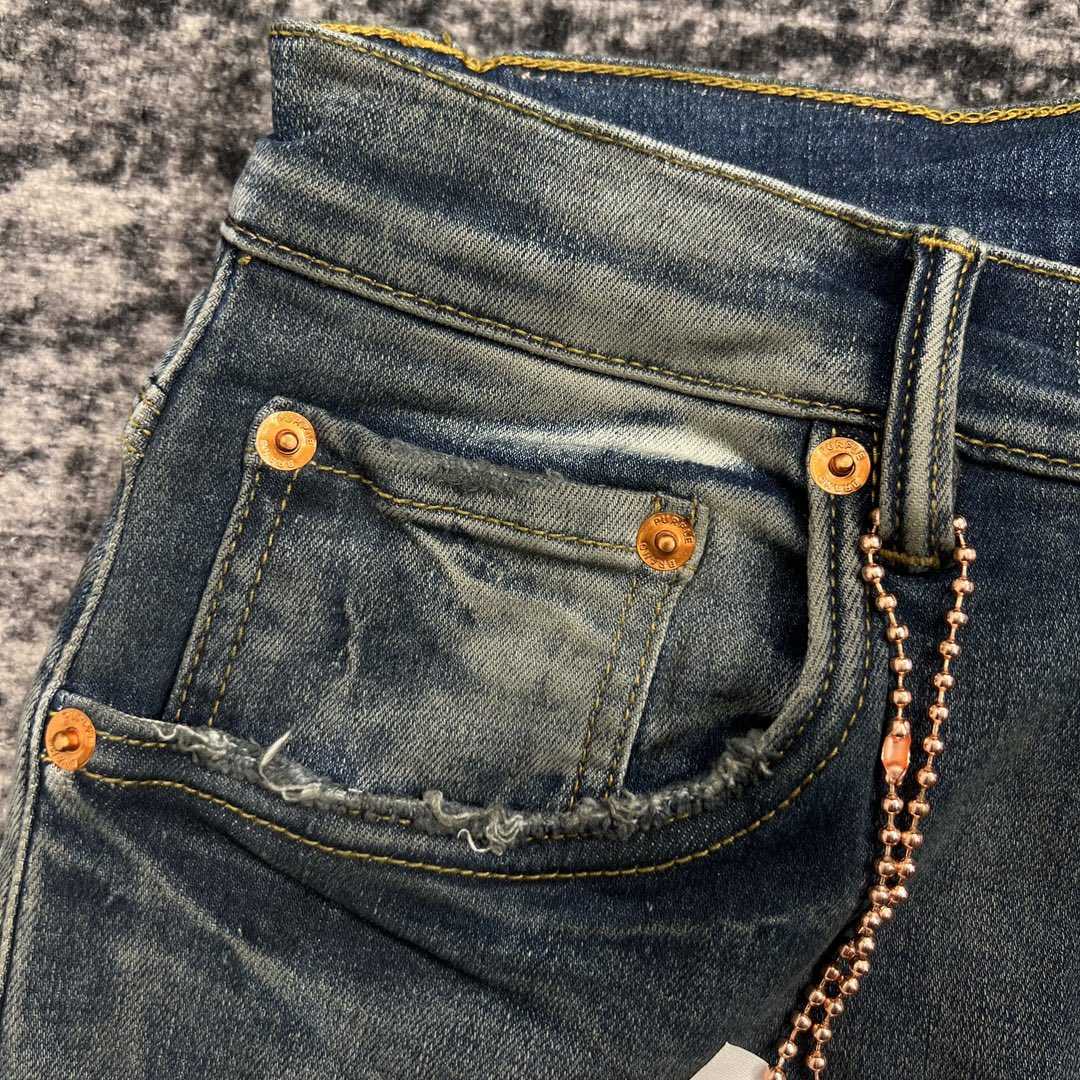 Purple-Brand Slim-Fit Jeans   202332 - DesignerGu