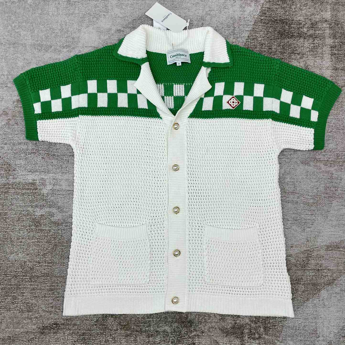 Casablanca Cotton Crochet Shirt - DesignerGu