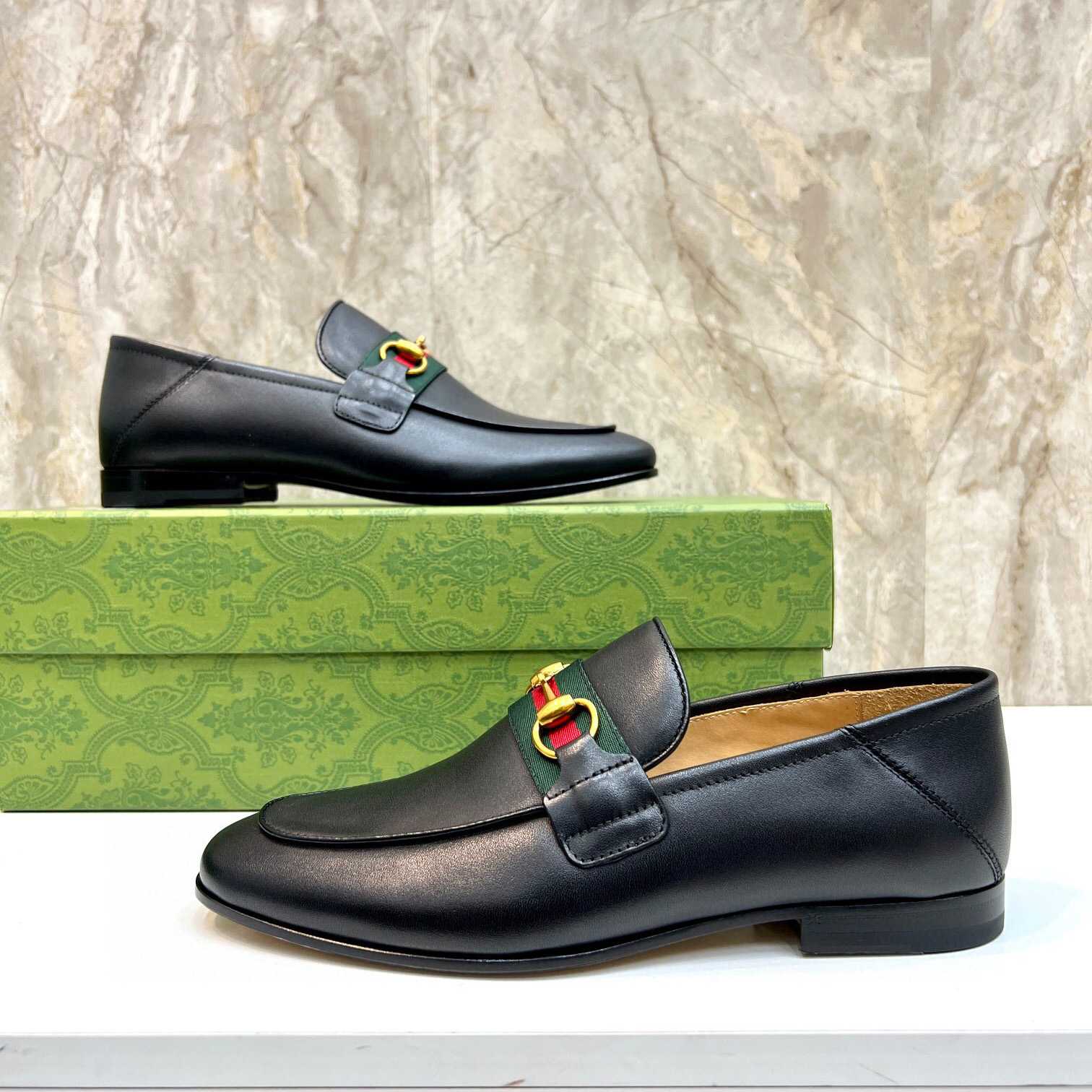 Gucci Loafer With Web  (Upon Uk Size) - DesignerGu