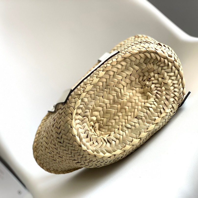 Loewe Leather Logo Basket - 