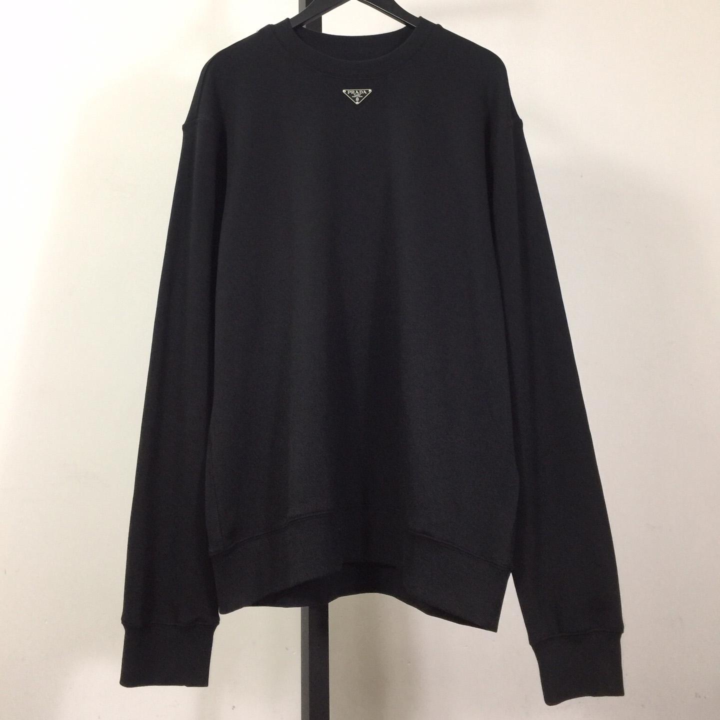 Prada Technical Cotton Sweatshirt - DesignerGu