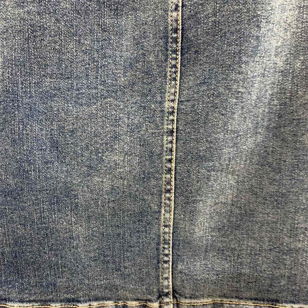 Rick Owens Dégradé denim mini skirt - 