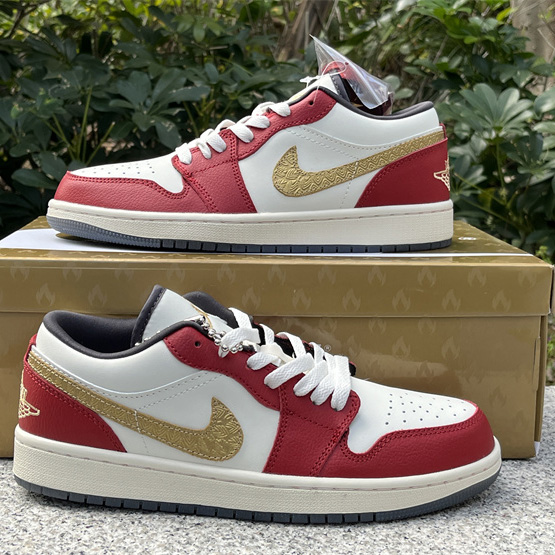  Air Jordan 1 Low SE “Year of the Dragon” Sneaker   FJ5735-100 - 