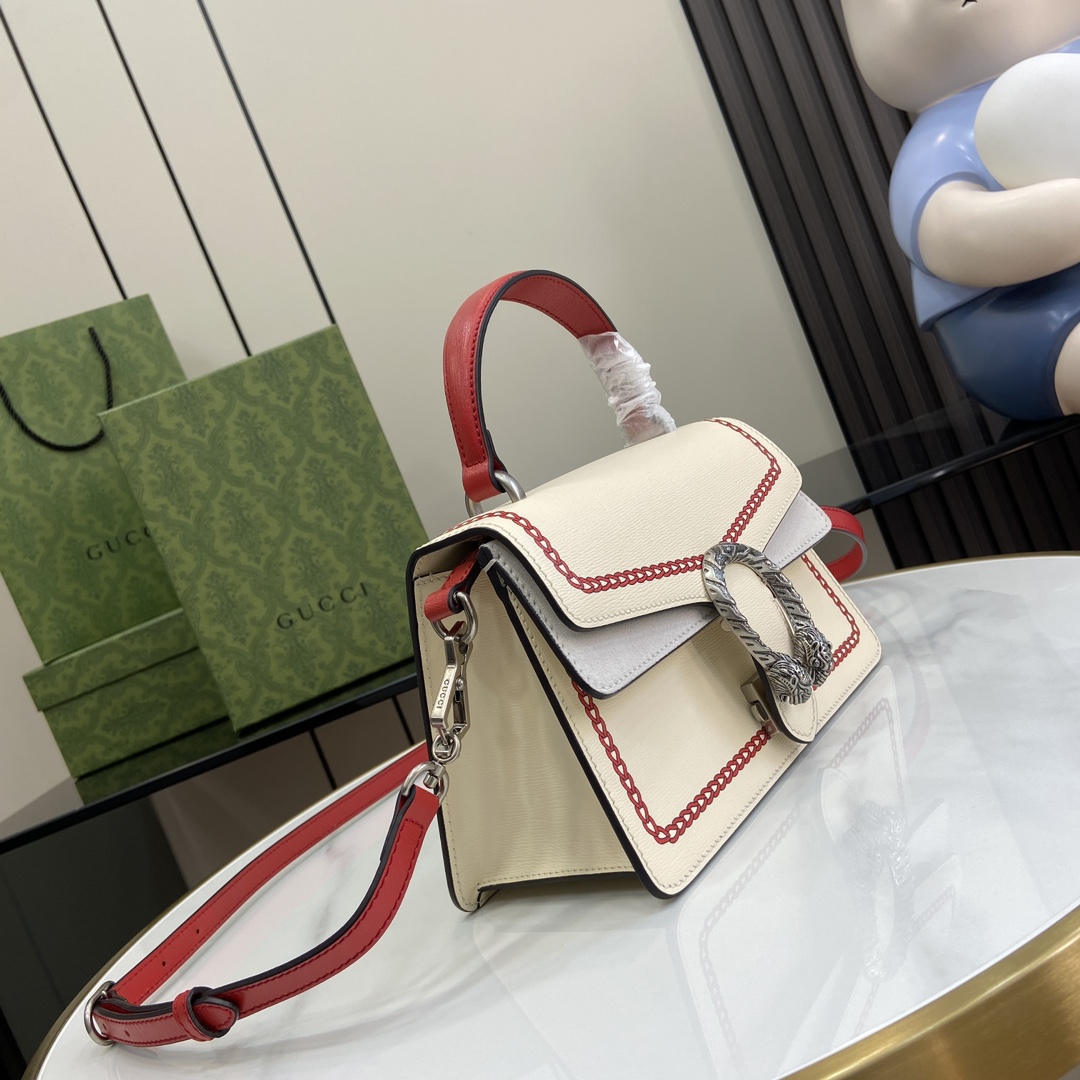 Gucci Small Dionysus Top Handle Bag - 