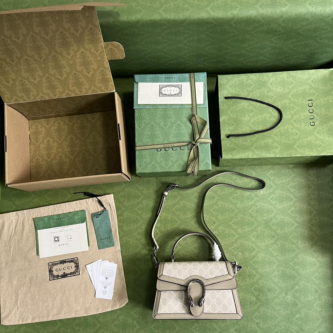 Gucci Small Dionysus Top Handle Bag - 