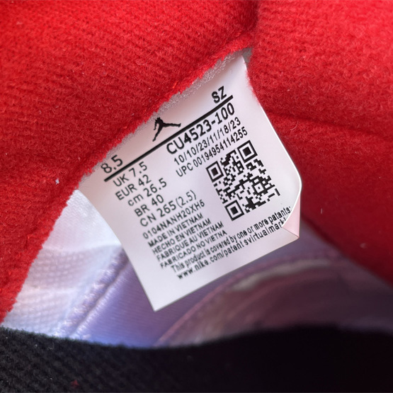 Air Jordan 5 Low “Fire Red” Sneakers    CU4523-100 - 