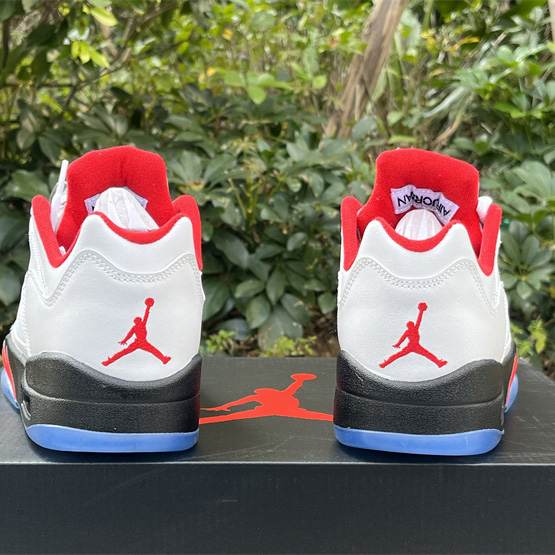 Air Jordan 5 Low “Fire Red” Sneakers    CU4523-100 - 