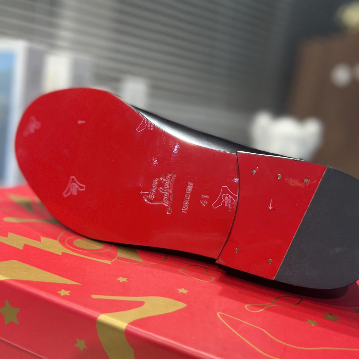 Christian Louboutin CL Moc Loafers  - 